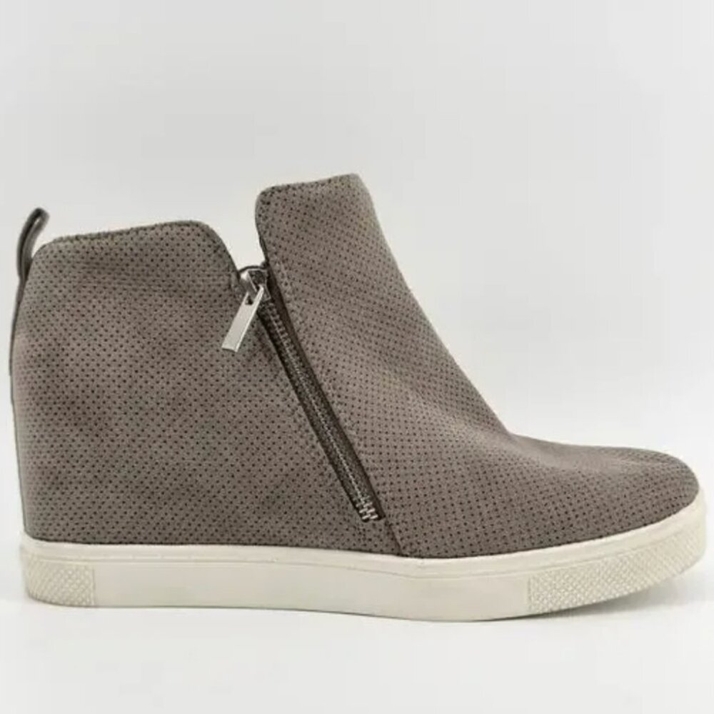 Torrid Extra Wide Width Perforated Wedge Sneaker - image 1